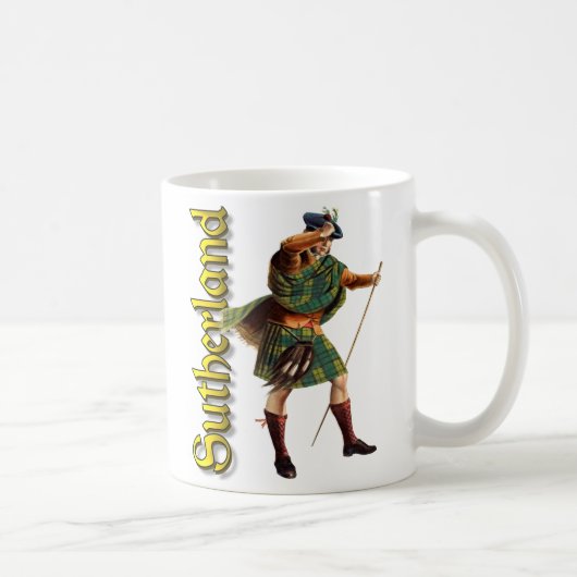 Clan Sutherland Old Scotland Kaffeetasse (Rechts)