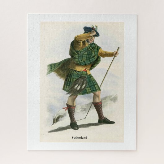 Clan Sutherland Puzzle (Vertikal)