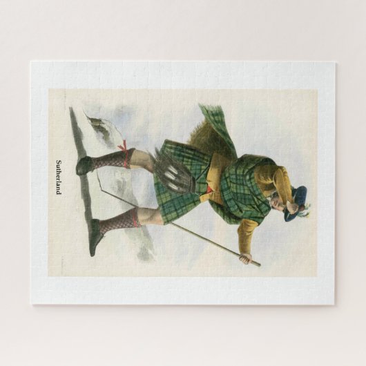 Clan Sutherland Puzzle (Horizontal)