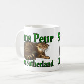 Clan Sutherland Sans Peur Scottish Celebration Cup Kaffeetasse (Vorderseite Links)