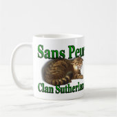 Clan Sutherland Sans Peur Scottish Celebration Cup Kaffeetasse (Links)
