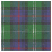 Clan-Sutherland schottischer Tartan-kariertes Stoff (Nahaufnahme)