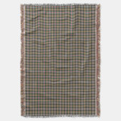 Clan Sutherland Tan und Black Scottish Tartan Decke (Vorderseite Vertikal)