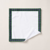 Clan Sutherland Tartan Badhandtuch Set (Waschlappen)