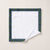 Clan Sutherland Tartan Badhandtuch Set (Waschlappen)