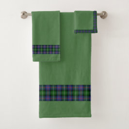 Clan Sutherland Tartan Badhandtuch Set
