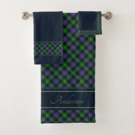 Clan Sutherland Tartan Badhandtuch Set
