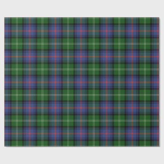 Clan Sutherland Tartan Geschenkpapier (Flach)