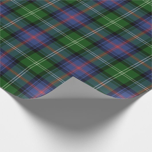Clan Sutherland Tartan Geschenkpapier (Ecke)