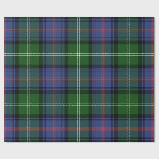 Clan Sutherland Tartan Geschenkpapier (Flach)