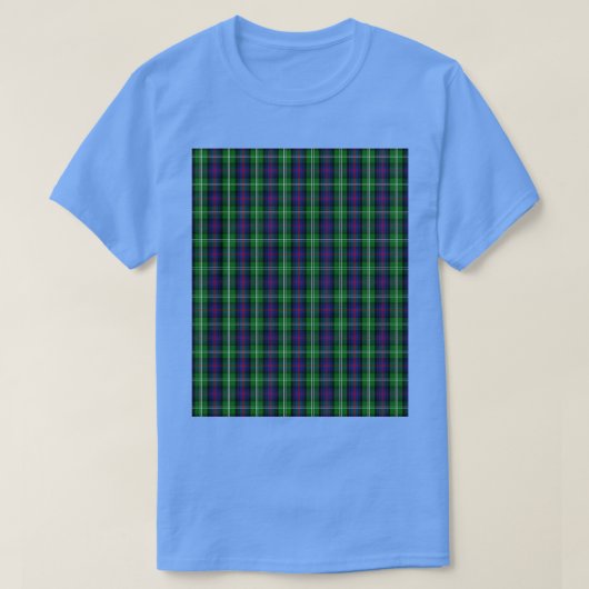 Clan Sutherland Tartan Graphic T-Shirt (Design vorne)