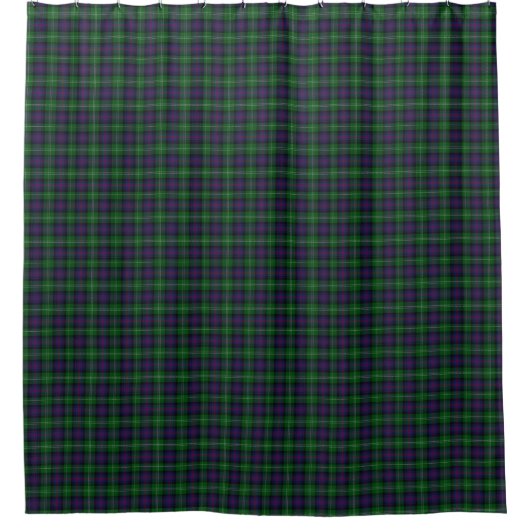 Clan Sutherland Tartan Kariert Duschvorhang (Vorderseite)