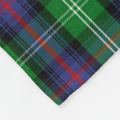 Clan Sutherland Tartan Kariert Fleecedecke (Ecke)