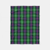 Clan Sutherland Tartan Kariert Fleecedecke (Vorderseite)
