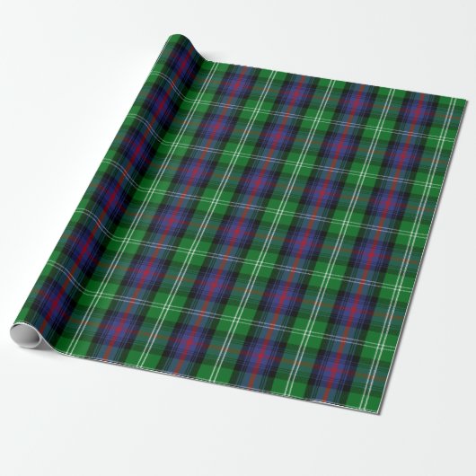 Clan Sutherland Tartan Kariert Geschenkpapier (Ungerollt)