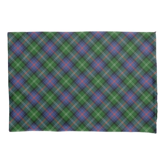 Clan Sutherland Tartan Kissenbezug (Vorderseite)
