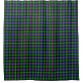 Clan Sutherland Tartan - kleines Muster Duschvorhang (Vorderseite)