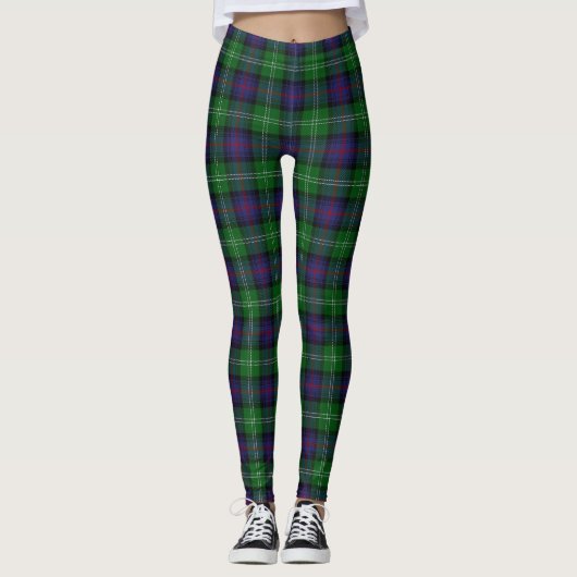 Clan Sutherland Tartan Leggings (Vorderseite)