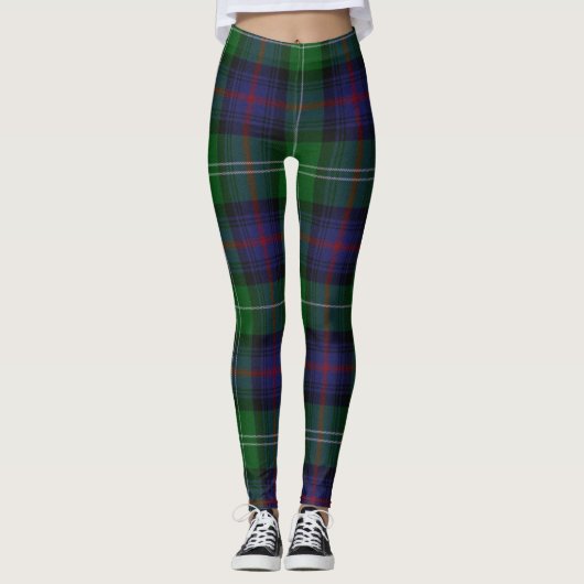 Clan Sutherland Tartan Leggings (Vorderseite)