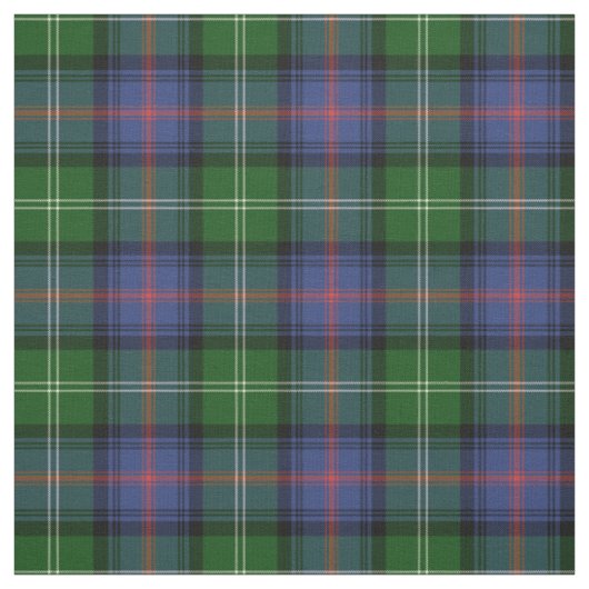 Clan Sutherland Tartan - mittleres Muster Stoff (Muster)