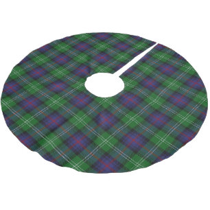 Clan Sutherland Tartan Polyester Weihnachtsbaumdecke