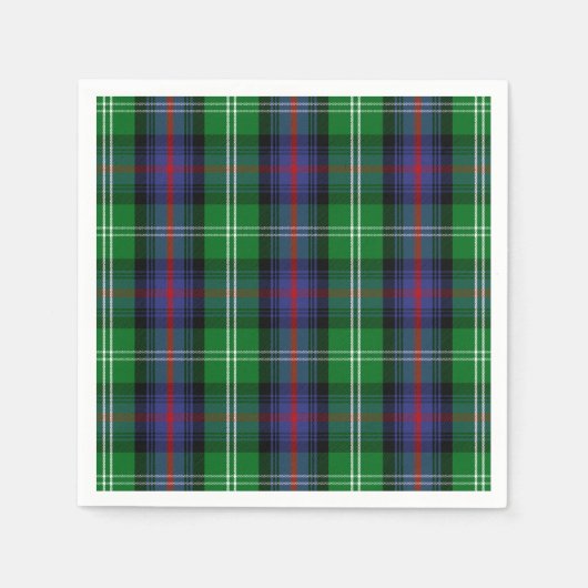 Clan Sutherland Tartan Serviette (Vorderseite)