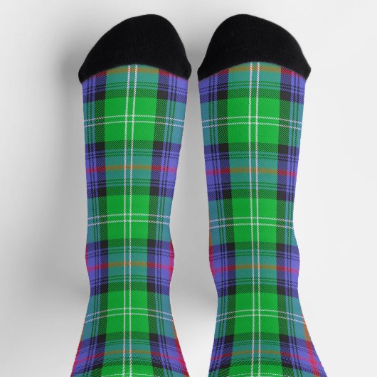 Clan Sutherland Tartan Socks Socken (Oben)