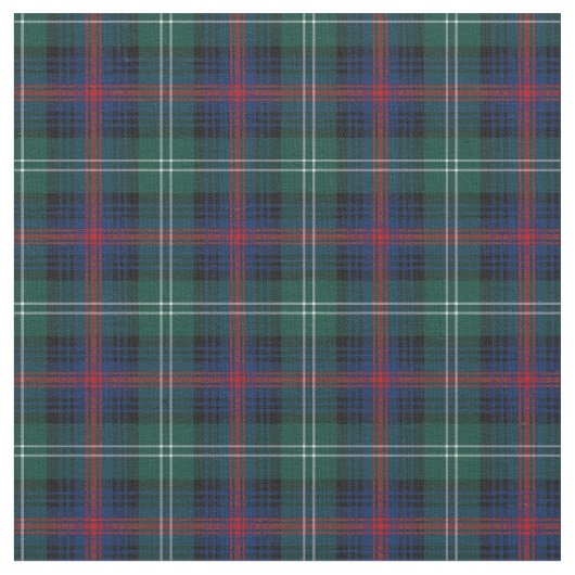 Clan Sutherland Tartan Stoff (Nahaufnahme)