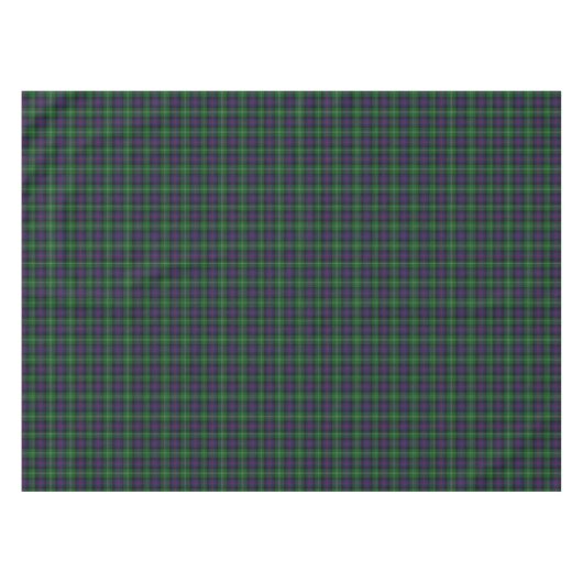 Clan Sutherland Tartan Tablecloth Tischdecke (Vorderseite (Horizontal))
