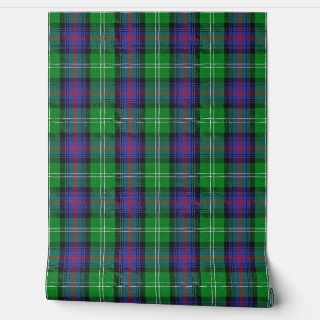 Clan Sutherland Tartan Tapete (Abrollen)