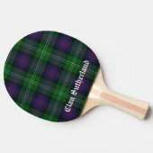 Clan Sutherland Tartan Tischtennis Schläger (Seitenansicht)