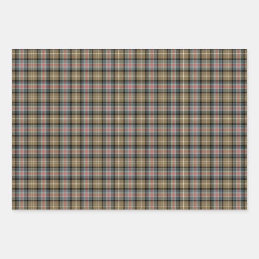 Clan Sutherland Tartan Variationen Geschenkpapier Set (Vorderseite 2)