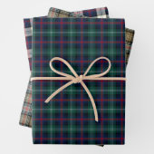 Clan Sutherland Tartan Variationen Geschenkpapier Set (Beispiel)
