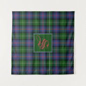 Clan Sutherland Tartan Wandteppich (Vorderseite (Horizontal))
