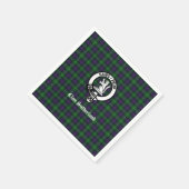 Clan Sutherland Wappen & Tartan Küchentücher Serviette (Ecke)