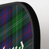Clan Sutherland Wappen & Tartan Pickleball Schläger (Linke Seite)