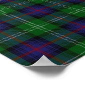 Clan Sutherland's Old Dunrobin Castle Coffee Co. Poster (Ecke)