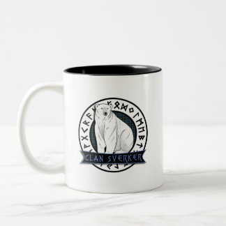 Clan Sverker alte SchulTasse Zweifarbige Tasse