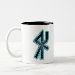 Clan Sverker Bindungs-Rune-Tasse Zweifarbige Tasse