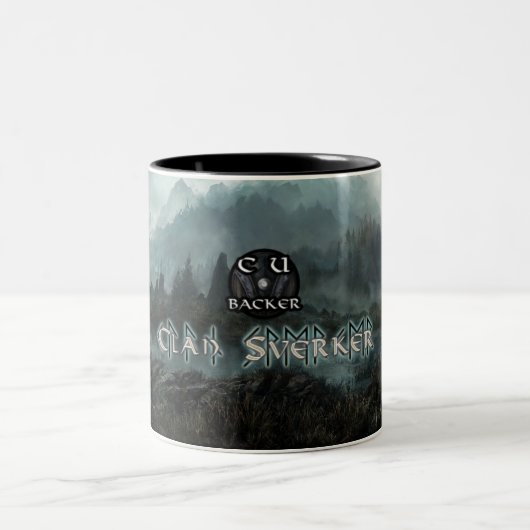 Clan Sverker "CU Beistand-" Tasse (Mittel)