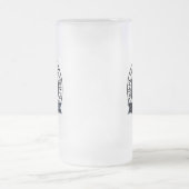 Clan Sverker "Jökull" mattiertes Bier Stein Mattglas Bierglas (Mittel)