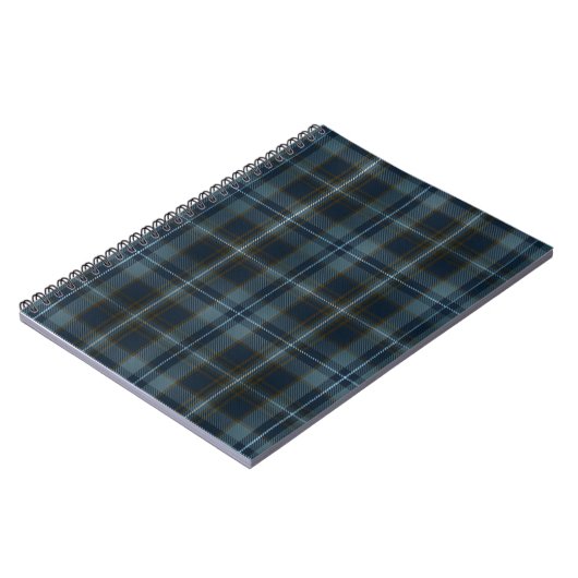 Clan Sverker Tartan Spiral Notebook Notizblock (Linke Seite)