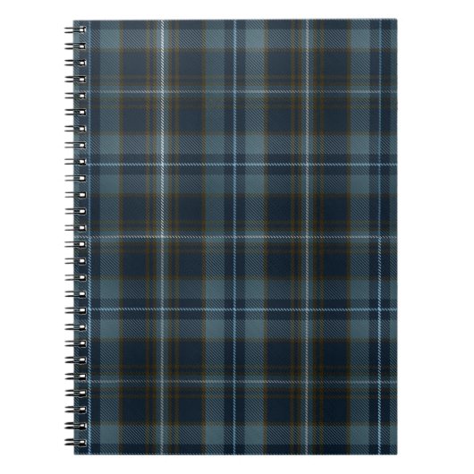 Clan Sverker Tartan Spiral Notebook Notizblock (Vorderseite)