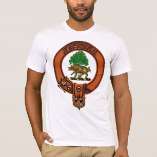 Clan Swinton Familienwappen und Targe T-Shirt