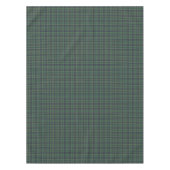Clan Taylor Light Green und Navy Scottish Tartan Tischdecke (Vorderseite)