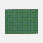 Clan-TaylorTartan Fleecedecke (Vorderseite (Horizontal))