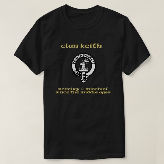 Clan tesssst Wappen Schottischer Clans Schottische T-Shirt (Design vorne)