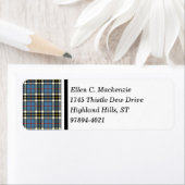 Clan Thompson Blue Dress Tartan (Insitu)