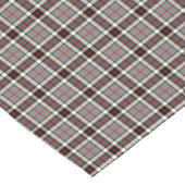 Clan Thompson Gray und Red Formal Dress Tartan Kurzer Tischläufer (Ecke)
