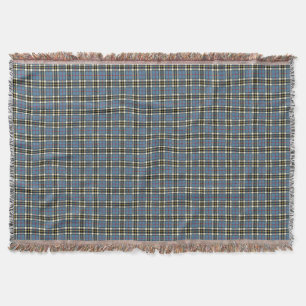 Clan-Thompson hellblauer schottischer Tartan Decke